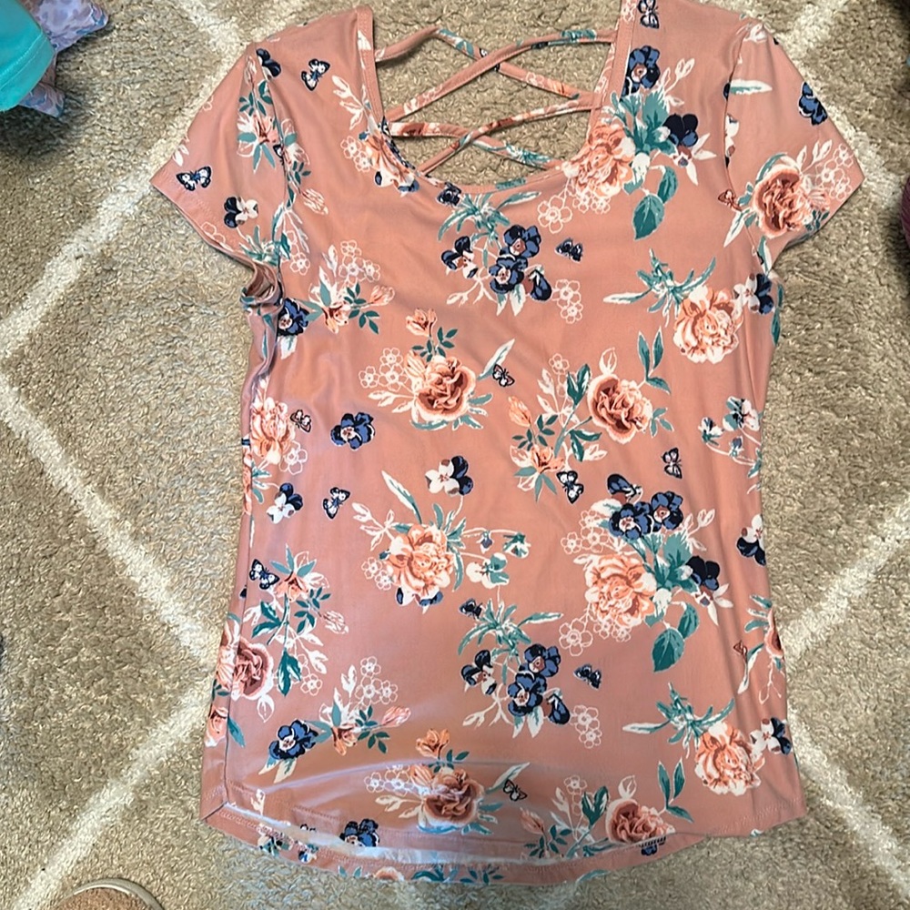 Derek Heart Floral T-shirt
